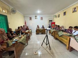 RAPAT KOORDINASI PEMERINTAH KALURAHAN PATUK BERSAMA BAMUSKAL